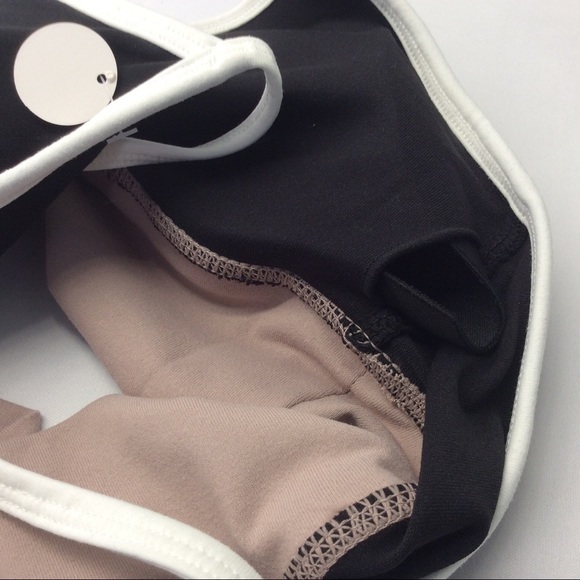 Gaiman Athena Color block Women’s Yoga Bralette /Bra size:  XS Black pink/white - Picture 16 of 16